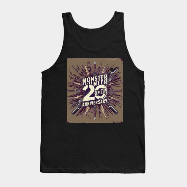 MONSTER HUNTER 20th Tank Top by smailyd